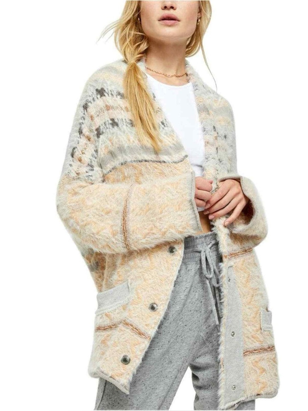 Free People Fair Weather Cardigan